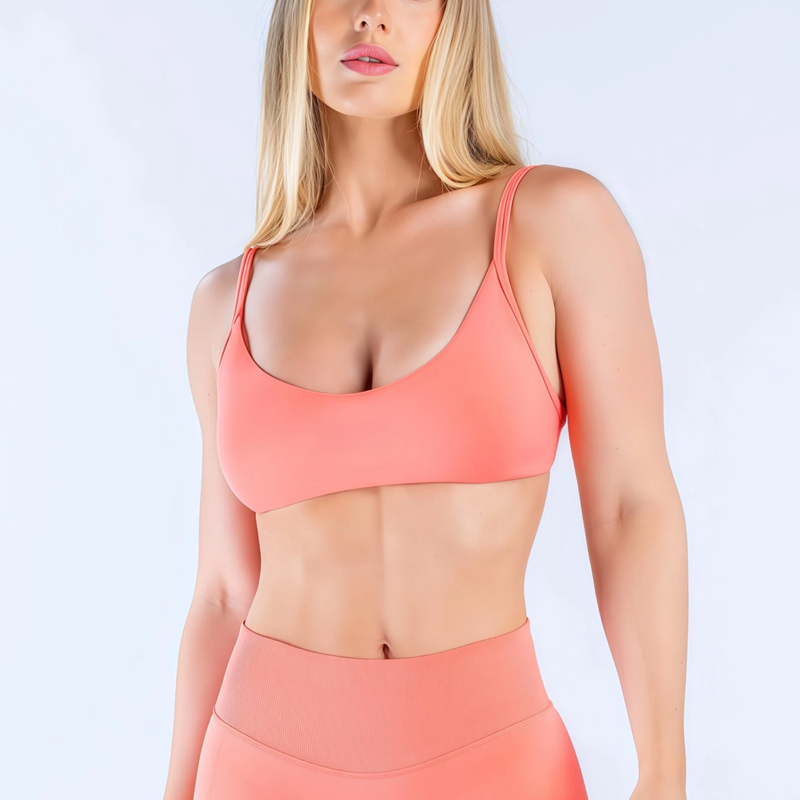 Aquatic Gym - HISTELLO Reggiseno Sportivo a Scollo Profondo
