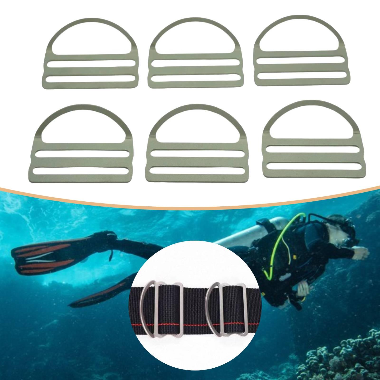 Dive Weight Belt - Kit di Fissaggio in Metallo Resistente