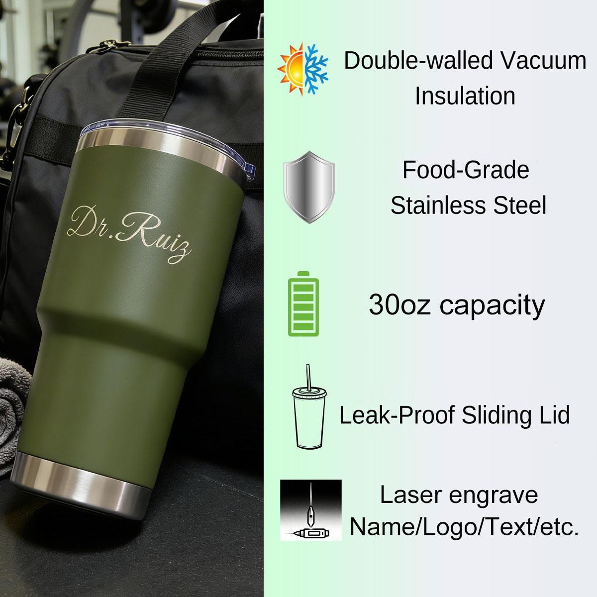 Tumbler Personalizzato da 30 o - Aquatic Gym recensione e prezzo