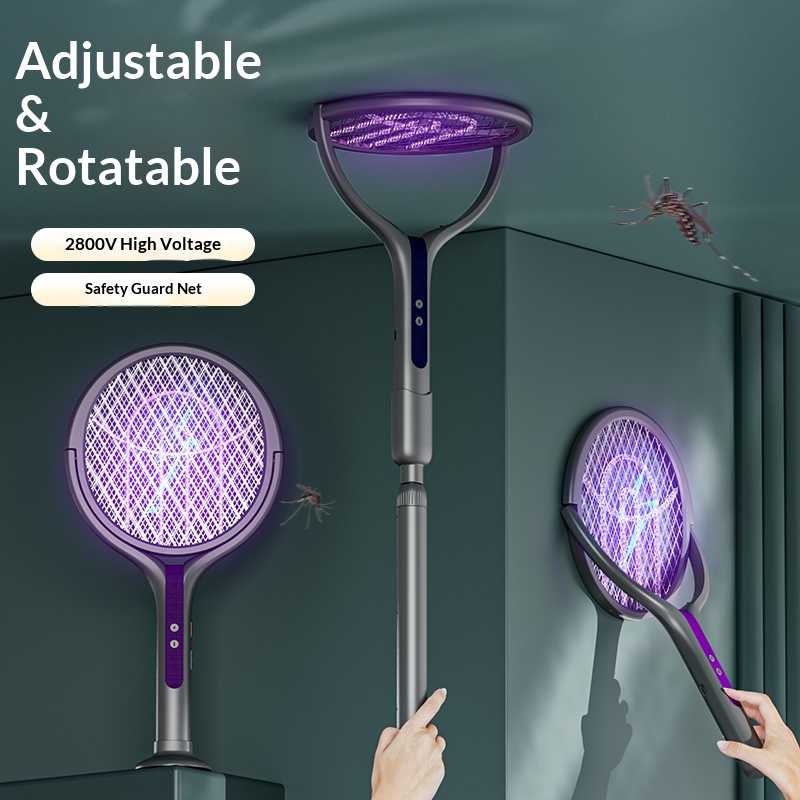 Testa rotante Bug Zapper Racch - Head Racket Boom recensione e prezzo